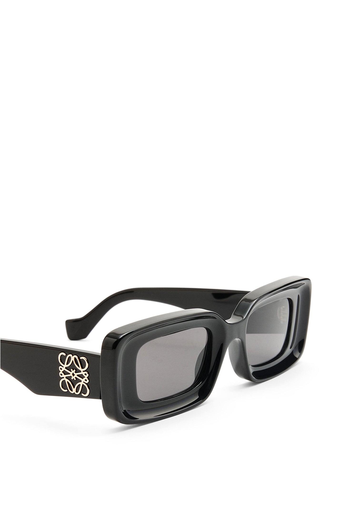 Loewe Occhiali da sole rettangolari in acetato nero